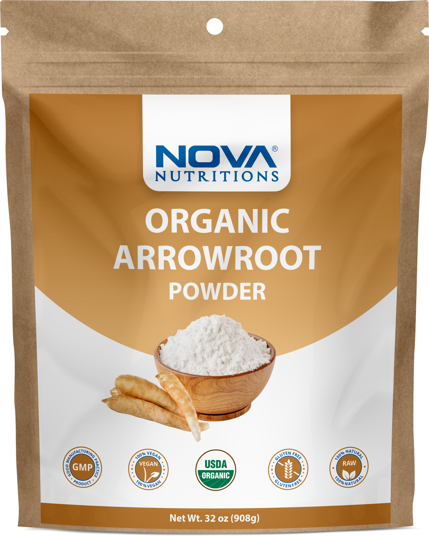 Quang Tri Arrowroot Powder Corn Starch Substitute Food Thickener